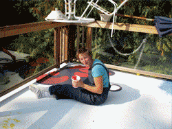Painting the Deck