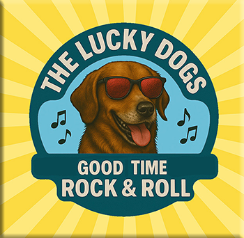 LuckyDogsLogoSunburst350